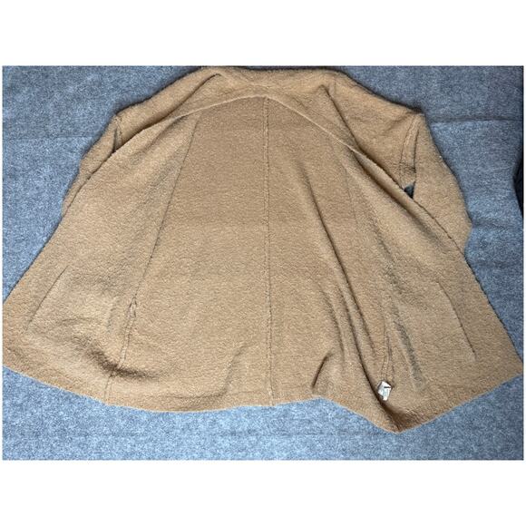 Free People Womens Phantom Long Line Neutral Tan Soft Cardigan Sweater Size S - Picture 7 of 11
